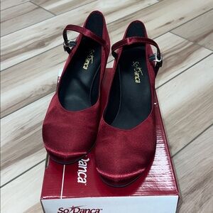 So Danca RITA - BL144 size 8 Burgundy